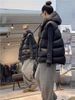 girl Autumn Winter New Down Cotton Plus Size Women's Loose Hooded European Style Thickened Vest_ecoleips.com