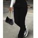Women's Clothing Women's Solid Color Pants With Slanted Pockets And Drawstring Front Casual Loose Fit Spring/Summer Bottoms_ecoleips.com