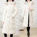 Women's Long Hooded Winter Coat With Detachable Hood, Thickened Polyester Puffer Jacket For Cold Weather, Elegant Commuter Style_ecoleips.com
