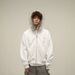 Women's Clothing Fur Collar Couple Hooded Zipper Cardigan Sweater Oversize Design Trendy Niche Jacket_ecoleips.com