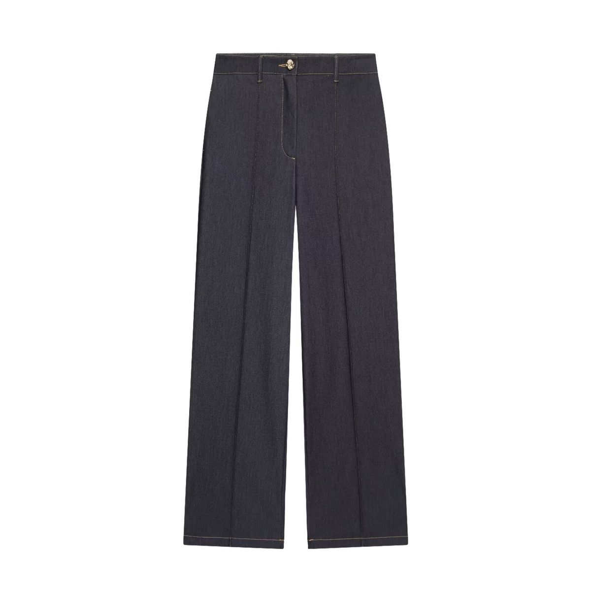 Women's Contrast Stitch Short Jacket Set - Sleeveless Polyester Blazer & Pants Outfit For Urban Commute (Xs/S/M/L)_ecoleips.com