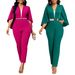 Women's Clothing Black Fashion Professional Bat Sleeve Jumpsuit_ecoleips.com