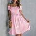 2026 Cross-Border Spring/Summer New Off-Shoulder Striped European And American Style Slim-Fit Dress Manufacturer Supply_ecoleips.com