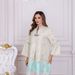 Dubai Muslim Clothing Turkish Abaya Fashion Embroidered Gradient Women's Robe Dress_ecoleips.com