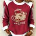 Women's Oversized 3D Print Waffle-Knit Long Sleeve T-Shirt Streetwear Top Retro Loose Fit for Travel Casual 5 Colors_ecoleips.com
