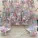Women's Clothing One Shoulder Long Sleeve Three Dimensional Flower Mesh Shirt Loose Slim All Match Chic Tops_ecoleips.com