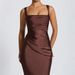 KAIKUO Cross-Border European And American Y2K Hot Girl Strap Bodycon Dress Women's Clothing 2025 Autumn/Winter_ecoleips.com