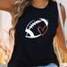 Women's Clothing Women's Sleeveless Vest Loose Summer Top T-Shirt Style Printed Fashion For Ladies For Formal & Casual_ecoleips.com
