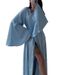 Aria Basics European, American, Middle Eastern Cross-border Autumn Winter Comfortable, Casual, Elegant, Sexy Home Wear Women's Long_ecoleips.com