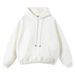 American Trendy Brand New Fleece Hooded Sweatshirt With Cuffs And Plush Casual Sweatshirt Suit_ecoleips.com
