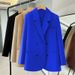 Women's 2025 Autumn New Loose Fit Elegant Commuter Niche Street Style Casual Blazer Jacket For Women_ecoleips.com