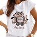 Summer European And American Cross-border Foreign Trade Wholesale T-shirts, Round-neck Casual Plus-size Loose_ecoleips.com