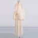 Women's French Style Long Dress Spring Trend High End Bubble Long Sleeved Dress for Beach Vacation Fashionable New 2026_ecoleips.com