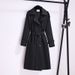 High Temperament, Mid To High End Trench Coat For Women, Autumn New Style, Korean Version, Waist Cinching Classic_ecoleips.com