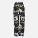 Women's Clothing spring and autumn women's fashion casual camouflage straight military green pants_ecoleips.com