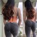 Women's Clothing Comfortable Mid-Rise Yoga Jeans – High Elasticity Stretch Denim Pants For Women, Hip Lifting & Slim Fit_ecoleips.com