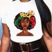 Summer European And American Cross-border Foreign Trade Plus-size T-shirt, Round-neck Casual Loose-fitting Short-sleeve_ecoleips.com