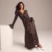 Cross-border Polka Dot Long-sleeve Dress, European And American 2026 Summer New Women's Ruched V-neck Bell-sleeve_ecoleips.com