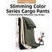 Women's Army Green Cargo Pants Loose Fit Slimming Straight Leg Casual Outdoor Hiking Spring Autumn Full Length Mid Waist_ecoleips.com