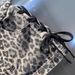 Leopard Print Denim Mini Skirt for Women European American Style with Laces High Street Unique Summer Anti Exposure Bodycon_ecoleips.com