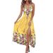 2025 Summer New Tie Floral Sexy Spaghetti Strap Dress For Women_ecoleips.com