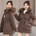 Women's Clothing Slim-Fit Winter Parka For Women – Versatile Cotton Coat With Stylish Layering"_ecoleips.com