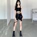 Short Top Hot Girl Ins Shorts Half Skirt Sports Women Summer Outerwear Street Style Mature Sister Full Set_ecoleips.com