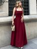 Hugcitar Women Elegant Solid Straps Sleeveless Backless Sexy Bodycon Maxi Dress Summer Fashion Clothings Birthday Party Vacation_ecoleips.com