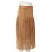 K New Denim Style Wild And Domineering Heavy Industry Tassel Mid Length Skirt For Women_ecoleips.com