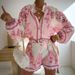 Women's Clothing High-Waisted Fashion Linen Shorts Women's Casual Style Shirt Set_ecoleips.com