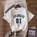 Women's Casual Round Neck Short Sleeve T-Shirt Multi-Color Style Simple Fashionable Sports Top Solid Printed Loose Fit_ecoleips.com
