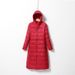Women's Lightweight Long Down Coat – Slim-Fit Knee-Length Hooded Jacket With Duck Feather Filling For Autumn & Winter_ecoleips.com