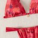 New Style Sexy Lace-Up Printed Bikini Fashion Two Piece Swimsuit Women's Clothing_ecoleips.com