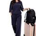 Spot Goods Women's Spring Summer Short Sleeve Two Piece Set Fashion Trendy Casual Outfit_ecoleips.com