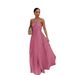 In Stock: New Summer 2025 European And American Cross-border Foreign Trade Solid Color Strapless Pleated Sleeveless_ecoleips.com