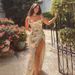 Women's Clothing Women's Summer Sexy Suspender Top Slit Skirt Two Piece Suit Temperament Flower Print Holiday Style Suit_ecoleips.com