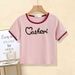 Women's Clothing Short Sleeved Short Top T Shirt Casual Sports Shorts Two Piece Suit For Women_ecoleips.com