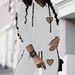 New Fashion Casual Women's Two Piece Set Leopard Print Heart Print Long Sleeved Hooded Top And Pants Spring Autumn 2026_ecoleips.com