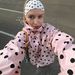 Women's Clothing Pink Polka Dot Stand Collar Jacket Loose Casual Long Sleeve Polyester Leather Elegant Fashion Daily Wear Spring Outerwear_ecoleips.com