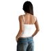 KaiKuo Cross-Border European And American Y2K Sexy Lace Patchwork Camisole T-Shirt Women's Clothing 2025 Spring/Summer_ecoleips.com