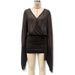 DFQ251128 Sexy Deep V Backless Bodycon Dress – Sheer Mesh Long Sleeve Mini Dress For Women_ecoleips.com