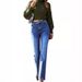 Pre-sale-35615# Cross-border Foreign Trade Women's Clothing European And American Style Fleece-lined Slim Straight_ecoleips.com