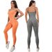 Women's Clothing Carefully Selected New Vest Style Yoga Jumpsuit Beautiful Back One Piece Jumpsuit Seamless Clothing Jumpsuit Fitness Suit_ecoleips.com