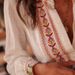 Women's Clothing Heavy Embroidery Shirt Cotton And Linen Shirt_ecoleips.com