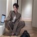 American Retro Style Short Biker For Women, Spring Autumn 2025 New Suede Coffee Color Cool And Stylish Jacket_ecoleips.com