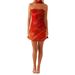 Fashion Floral Printed Scarf Mini Dress For Women Summer Sweet And Stylish New Arrival Women's Clothing_ecoleips.com