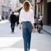 Women's White Shirt Loose Fit Long Sleeves Extra Long Style New Style plus Size Clothes_ecoleips.com