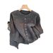 Button Sweater Cardigan Women's Autumn And Winter New Lazy Wind Loose Soft Waxy Versatile Coat_ecoleips.com