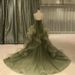 Women's Clothing New Long Style Temperament Slim Niche Light Luxury Fairy Lady Host Dress Female_ecoleips.com