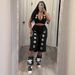 TW876 Trendy Sexy Two-Piece Set for Women European And American Style Wide Leg Pants with Eyelet Metal Buckle Cross Border Fashion_ecoleips.com